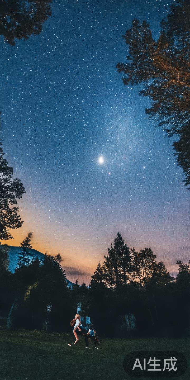 星空作为自然界最具神秘感的景观之一，与体育运动的视